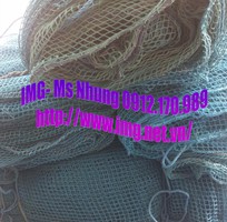 7 Lưới đánh cá polyester Nhật cũ, ô 1cm