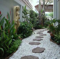 2 Trang trí thiết kế nội thất sân vườn . chăm sóc bảo dưỡng sân vườn