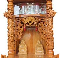 1 Bàn thờ ông địa gỗ,bàn thờ thần tài gỗ đẹp ở Bình Thạnh