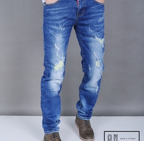 4 Quần jeans nam skinny dáng ôm body Hàn Quốc