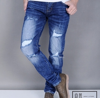 6 Quần jeans nam skinny dáng ôm body Hàn Quốc