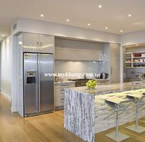 4 Tủ bếp gỗ công nghiệp đẹp, hiện đại