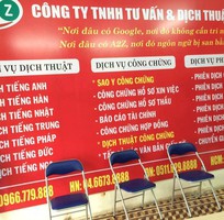 Dịch thuật tài liệu mọi ngôn ngữ A2Z