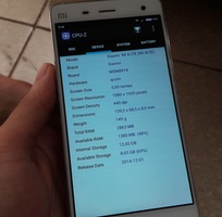 3 Xiaomi Mi 4 bản ram 3 gb trắng đẹp như mới