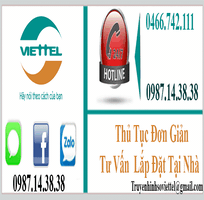 Khuyến mại hòa mạng lắp mạng viettel cho các khách hàng mới