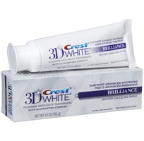 2 Kem đánh răng Crest 3D White Brilliance 116g