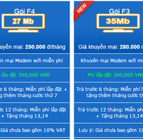 2 Khuyến mại lắp Internet - Truyền hình FPT tháng 6.2017 tại Hà Nội