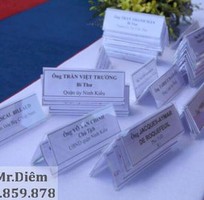 Biển Chức Danh Mica Quân Đội - Bảng Tên Chức Danh Để Bàn