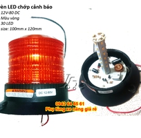 3 Đèn cảnh báo 12V-24V-48V, Đèn quay xe nâng 12V-24V-48V