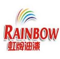 Cửa hàng phân phối sơn dầu Rainbow màu xám tại Tiền Giang.