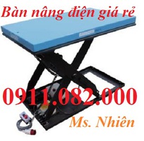 Bàn nâng điện, bàn nâng thủy lực giá rẻ