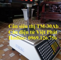 2 Cân Việt Phát, bán siêu thị TM-30Ab - cân siêu thị điện tử in tem nhãn, mã vạch, phần mềm quản lý.