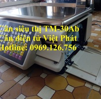 4 Cân Việt Phát, bán siêu thị TM-30Ab - cân siêu thị điện tử in tem nhãn, mã vạch, phần mềm quản lý.