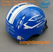 5 Xưởng sản xuất in ấn logo mũ bảo hiểm tại Quảng Ngãi