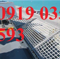 19 Lưới chắn container 20  40  lưới bao hàng hóa lưới chắn container sợi dù an toàn giá tốt