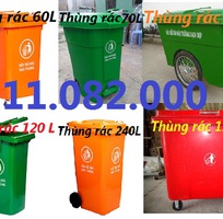 Giảm giá các loại thùng rác công cộng số lượng giá rẻ- 120L, 240L