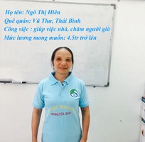 Cô Hiện quê Thái Bình có kinh nghiệm 3 năm chăm người già