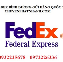 Chuyển phát nhanh FEDEX tại Bình Dương, Thủ Dầu Một,Tel: 1800