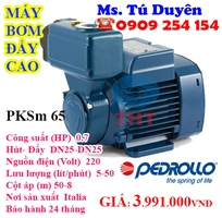 1 Nơi bán máy bơm nước đẩy cao PKSm 80 1HP giá rẻ