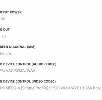 9 Màn Hình Ô Tô Sony 7inches 712BT - Hàng Chính Hãng .