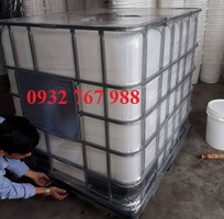 Tank nhựa ibc 1000 lít, bồn đựng hóa chất 1000 lít, can nhựa đựng hóa chất, can nhựa đựng thực phẩm