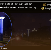 3 Đèn cảnh quan trang trí đô thị tết 2018