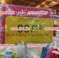 4 Kẹp nhựa cao cấp,khung bảng giá