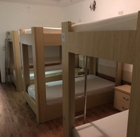 1 3 cặp giường tầng bằng gỗ còn mới cần bán