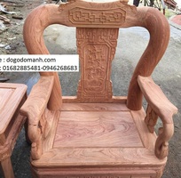 2 Bộ bàn ghế minh quốc triện gỗ hương đá