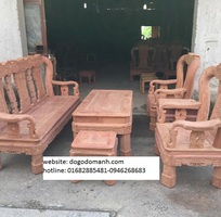 3 Bộ bàn ghế minh quốc triện gỗ hương đá