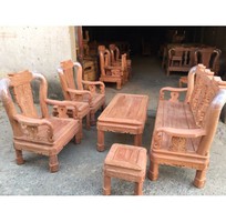9 Bộ bàn ghế minh quốc triện gỗ hương đá