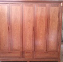 3 Tủ quần áo gỗ xoan đào mun loại 3,4,5,6 buồng