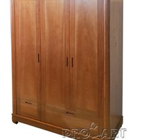 5 Tủ quần áo gỗ xoan đào mun loại 3,4,5,6 buồng
