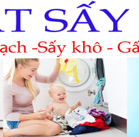 Dịch vụ giặt sấy quần áo, mền mùng, thú bông q. 12