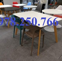 9 Ghế nhựa chân gỗ Eames Bình Thạnh, Thủ Đức, Quận 2, Quận 9, Gò Vấp