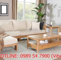 19 Sofa gỗ sồi , sofa gỗ nỉ