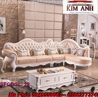 Nhận sản xuất sofa tân cổ điển nhập khẩu góc chữ l   sofa phòng khách mini giá rẻ tại Cần Thơ