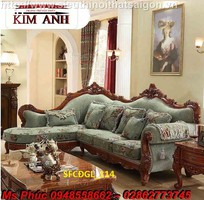 14 Nhận sản xuất sofa tân cổ điển nhập khẩu góc chữ l   sofa phòng khách mini giá rẻ tại Cần Thơ