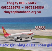 Ưu đãi lớn khi gửi hàng đi Đài Loan DHL tại Đồng Nai