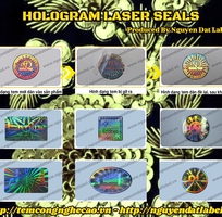 Giải pháp chống giả hiệu quả với tem hologram laser ánh 7 màu