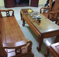 Bộ bàn ghế trạm khắc Minh quốc đào gỗ gõ đỏ cột 10 và cột 12