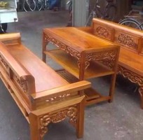 Bộ Bàn Ghế Trường Kỷ Gỗ Gụ
