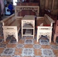 1 Bộ Bàn Ghế Trường Kỷ Gỗ Gụ