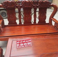 6 Bộ bàn ghế trạm voi gỗ lim tay 10 và tay 12