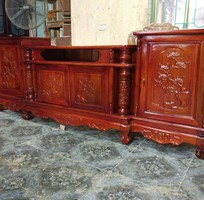 2 Kệ tivi mõ nho gỗ tràm