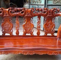 4 Bộ bàn ghế giả cổ Minh Quốc đào gỗ xà cừ
