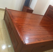 2 Giường Gỗ Xoan Đào 2 hoặc 4 Ngăn kéo