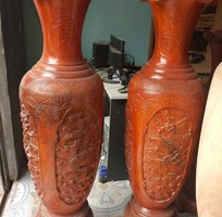 2 Lục Bình Gỗ Xà Cừ