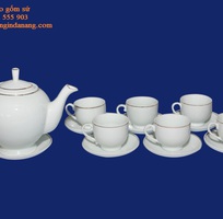 5 Cốc sứ in logo tại Huế, Bộ tách trà in logo tại Huế