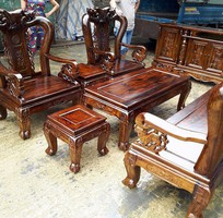 1 Bộ bàn ghế giả cổ Minh Đào gỗ Tràm lõi 1 Bộ bàn ghế giả cổ Minh Đào gỗ Tràm lõi